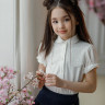 Блузка код 7418 цвет  Белый