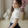 Блузка код 7418 цвет  Белый