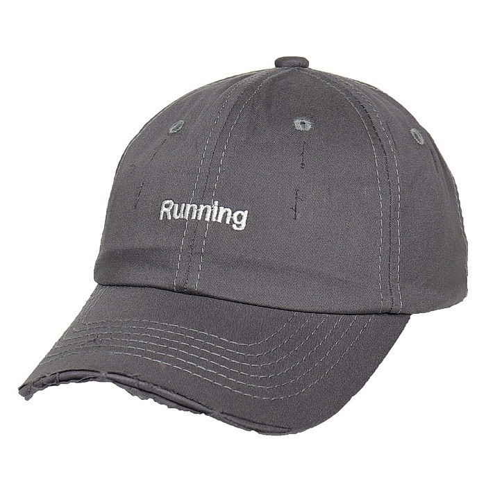 Бейсболка RUNNING цвет Серый