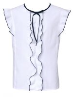 Блузка школьная с коротким рукавом 123/S/20