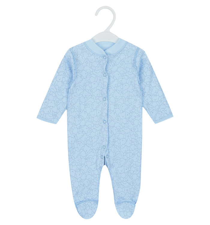 Комбинезон Карапузик Baby 3-58, цвет: голубой
