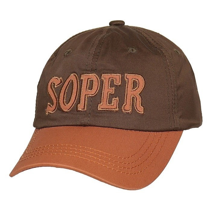 Бейсболка SOPER козырёк цвет Коричневый/Рыжий