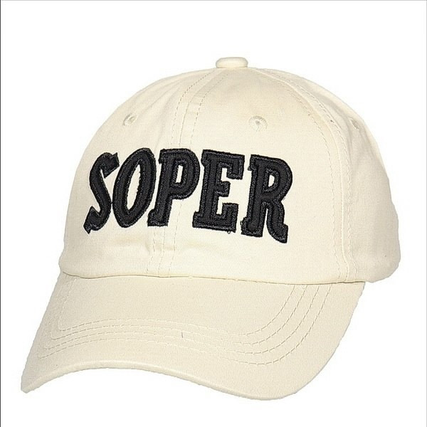 Бейсболка SOPER цвет Кремовый