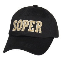 Бейсболка SOPER цвет Чёрный